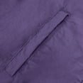thumbnail image 6 of YLSDY Men's Lightweight Hooded Windbreaker Jacket Drawstring Zip Up Long Sleeve Windproof Outdoor Sports Coats with Pockets Purple L, 6 of 6