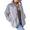 Light Purple, variant on Women's Casual Zipper Knitted Stand Collar Sweater Long Sleeve Warm Coat for Fall Winter Outerwear Essential,Sky Blue,L