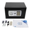 thumbnail image 2 of Caja Fuerte, Caja De Seguridad De Acero Antirrobo Negra De Fácil Acceso Multiusos Para Viajes, 2 of 7