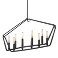 thumbnail image 1 of Golden Lighting 1039-LP NB Corbin Pendentif Linéaire&44; Noir Naturel, 1 of 3