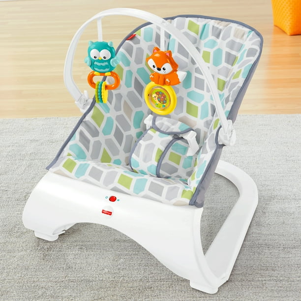 Fisher Price Comfort Curve Tm Bouncer Curvy Teal Walmart Com Walmart Com