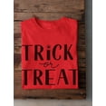thumbnail image 3 of Trick Or Treat T-Shirt Men -Image by Shutterstock, Male Large, 3 of 4