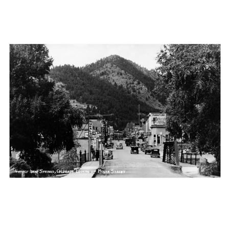 Idaho Springs, Colorado - Vista of Town up Miner Street Print Wall Art By Lantern (Best Towns In Colorado)