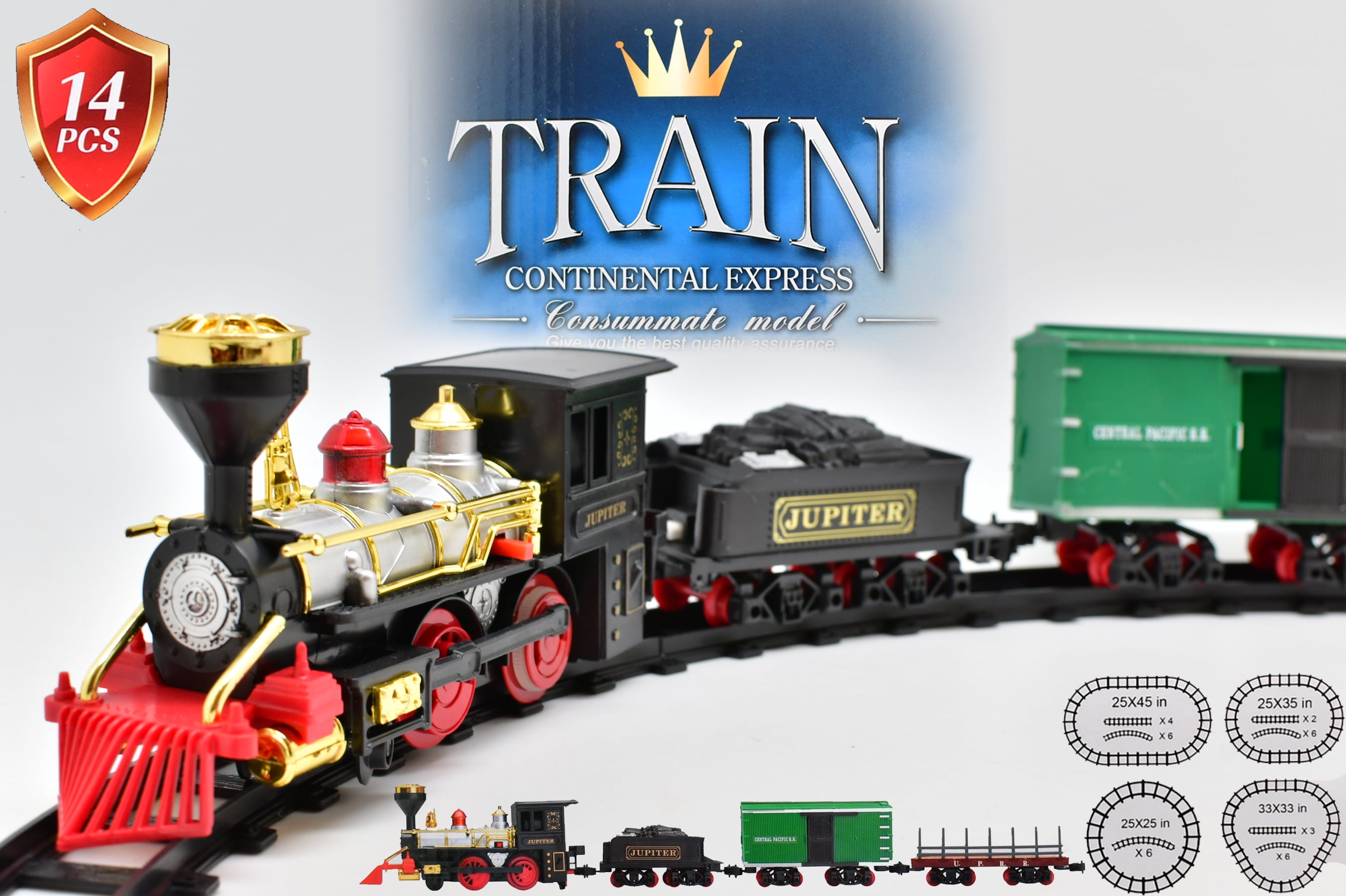 polar express train set walmart
