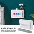 thumbnail image 4 of 1Pc Storage Box Punching-free Garbage Bag Storage Holder Trash Bag Holder White, 4 of 8
