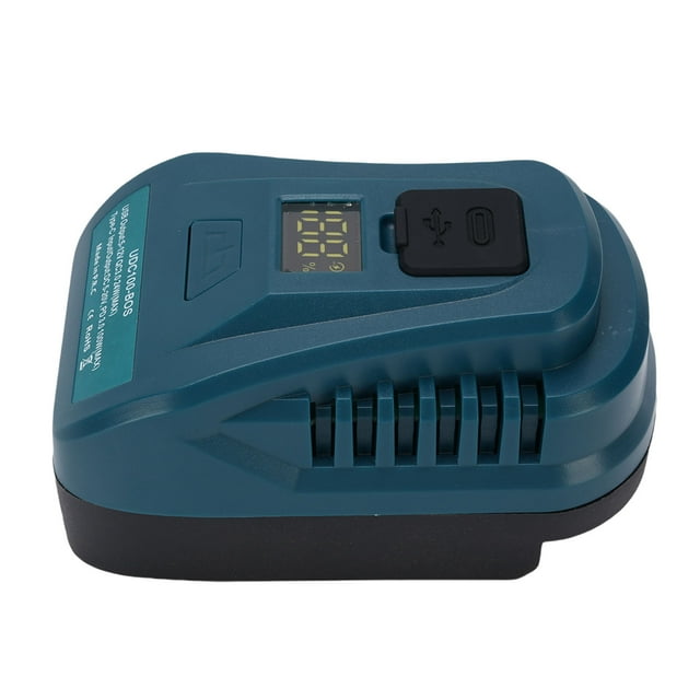 100W Fast Charging Converter, Wide Compatibility Battery Charger Converter Auto Shutoff Function for BAT618 BAT619 BAT620 18V Battery