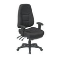 thumbnail image 1 of Pemberly Row High Back Multi Function Ergonomic Chair in Black Fabric, 1 of 4