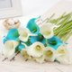 thumbnail image 4 of Gwong Decoración hogareña 1 UNID Artificial Calla Lily Flower Brouquet Nupcial Real Touch Boda Decoración para el hogar Gwong 8114709, 4 of 6