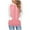 Pink Sweatshirt, variant on Htigea Long Sleeve Hoodies for Women Casual Loose Fit Tunic Tops Trendy Color Block Hooded Sweatshirts with Pockets Beige S