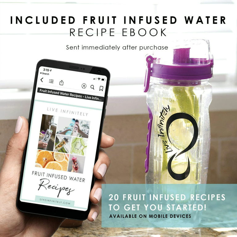 6 Amazing Benefits of Fruit Infused Water Bottles - Live Infinitely