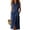 c01Blue, variant on LNWUY Linen Dresses for Women Fashion Summer Sleeveless Button Down Maxi Sundresses Casual V Neck Pocket Dress Blue L