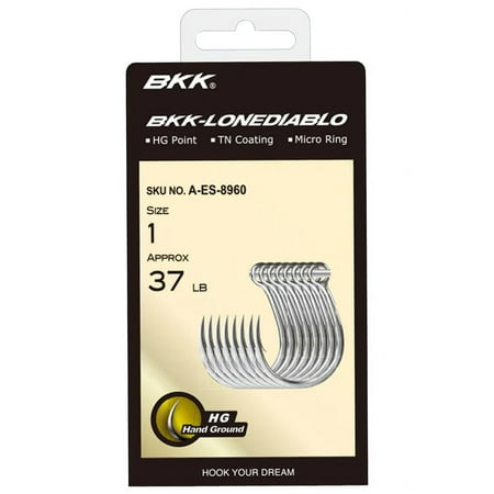 UPC: 6974190005401 | BKK Hooks Lonediablo Size 5/0# 4 Pack