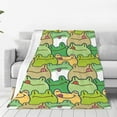 thumbnail image 3 of Frog Blanket for Kids Adults Frog Blanket Gifts 60" x 50" Flannel Cartoon Frog Throw Blanket for Bed Living Room Sofa Couch Soft Warm Lightweight Cozy Frog Decor, 3 of 6