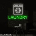thumbnail image 4 of Glowneon Laundry Neon Sign, Laundry Washhouse Service Wall Led Light, 4 of 5