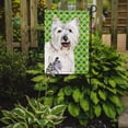 thumbnail image 2 of Carolines Treasures SC9290-FLAG-PARENT Westie St. Patricks Day Shamrock Portrait Flag  multicolor, 2 of 2