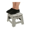 thumbnail image 6 of Simplify 2 Pack 9" Plastic Folding 1 Step Stool in Grey, 6 of 9
