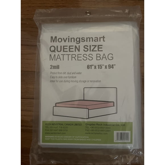 2mil queen mattress bag