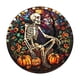 thumbnail image 2 of Xihbxyly Letrero de Calavera de Acrílico, Luminoso, para Halloween, con Detalles Exquisitos, Efecto de Brillo Suave, Fácil de Colgar, para Uso En Interiores y Exteriores, Ideal para Fiestas, Juego de, 2 of 7