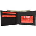 thumbnail image 2 of RFID Blocking Men's Leather Slim Bifold Wallet RFID 60 (C), 2 of 24