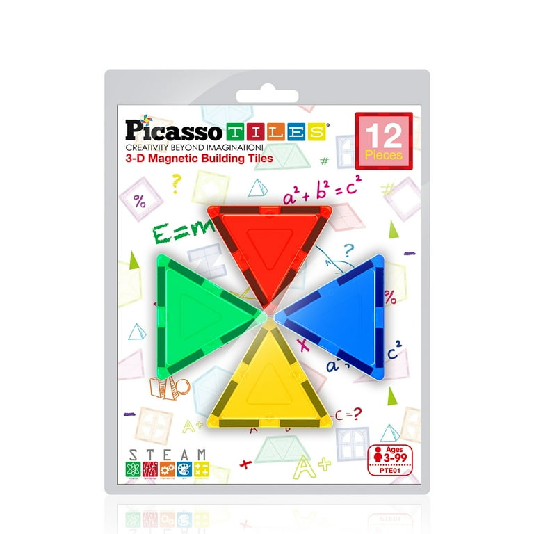 Triangular magnetic cheap building blocks