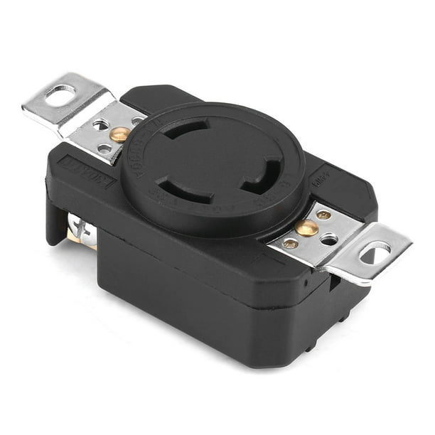 L14-20r NEMA L6-30R 30A 250V Enchufe Hembra Eléctrico De Bloqueo Para Conjunto De Cable De Generador