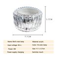 thumbnail image 4 of Crystal Table Lamp Creative Acrylic Led Bedside Lamp Night Light For Bedroom Living Room Kids Room, 4 of 8