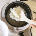 thumbnail image 4 of Espátula de arroz no pegajosa para cocina, cuchara de arroz de plástico reutilizable portátil, cuchara de arroz espesada antiescaldaduras, 4 of 8