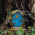 thumbnail image 2 of Ramiter Miniature Doors For Trees Outdoor Miniature Door For Tree Decoration Garden Accessories, 2 of 4