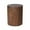 Brown, variant on Vulcan Elyse Round Maya Oval Garden Stool – Wood Outdoor Seating & End Table, Portable Furniture with Seasoned Patina Finish