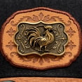 thumbnail image 5 of Knite Gorra Trucker Vaquera Midnight Rooster Estilo Western con Herraje, 5 of 5