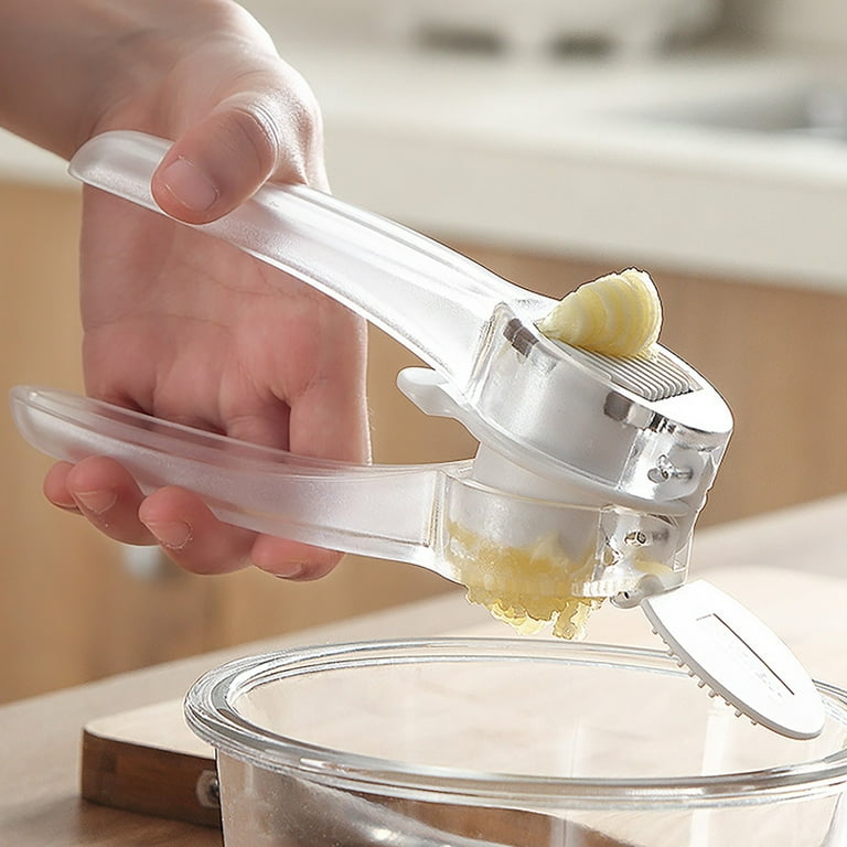 Garlic Press for Kitchen, Ginger Peeler Garlic Crusher