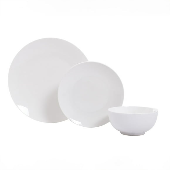 Vajilla de Porcelana Crown Baccara 12 Piezas para 4 Personas Kimmy