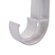 thumbnail image 2 of Naiovety 10 Uds. Soporte suspendido de techo montado en la parte varilla romana soporte único Base soporte accesorios de cortina Tratamientos de ventanas Blanco, 2 of 5