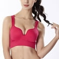 thumbnail image 5 of biudgviw High Impact Bras for Women Wirefree Soft V Neck Push up Sports Bras Seamless Workout Running Yoga Bralettes, 5 of 6