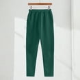 thumbnail image 6 of Blekii Women's Solid Color Hoodie And Sweatpants Set, Matching Long Sleeve Top & Bottoms, Casual Loungewear for Home Or Gym, Soft French Terry Fabric, Comfortable Two-Piece Outfit, 6 of 10