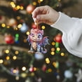 thumbnail image 1 of 2D Adorable Flying Baby Christmas Tree Hanging Ornament Unique Festive Design for Holiday Decorations, 1 of 5