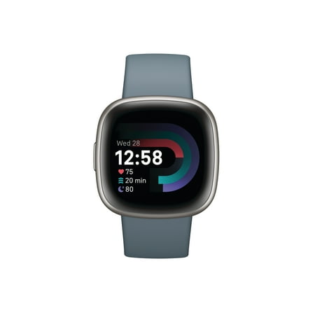 Fitbit - Versa 4 Fitness Smartwatch - Platinum