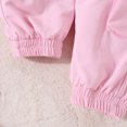 thumbnail image 4 of Eltusu Girls Cotton Outfit Sets, 2 Pieces Long Sleeve Ruffle sleeve Sweatshirts & Sweatpants Set White Size 5 T, 4 of 8