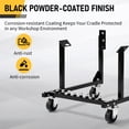 thumbnail image 6 of Ktaxon Chevrolet Engine Cradle Stand with Wheels, 1000 lbs Rolling Engine Dolly Compatible with Chevy Dolly Mover Repair Rebuild, Steel Construction, 6 of 11