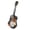 Multicolor, variant on Riousery Wall Clock Silent Simulation Ukulele Shaped Decorative Alarm Clock for Bedroom Student Dormitory Office