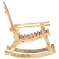 thumbnail image 2 of vidaXL Garden Rocking Chair Solid Mango Wood, 2 of 5