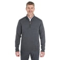 thumbnail image 1 of Jersey de hombre con cremallera completa Manchester DK GREY HTH/ BLK 4XL para hombre Devon & Jones DG478, 1 of 1