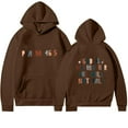 thumbnail image 1 of WEAIXIMIUNG Sweat à Capuche Camouflage Col Rond pour Femmes avec Cordon de Serrage Double Impression, 1 of 4