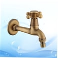 thumbnail image 3 of HEANUJJ Vintage Long Water Tap Copper Durable Kitchen Faucet 1Pack, 3 of 8