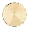 thumbnail image 2 of LHWEN Stainless Steel Gold Tray Round Jewelry Storage Beauty Tools Decorative Organizer Entrance Table Dresser Coffee Table Shiny Golden Tray for Home Decor Key Holder Candle Display Snack Serving, 2 of 9