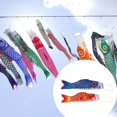 thumbnail image 1 of Bandera Japonesa de Carpa de Manga de Viento Koi Sailfish 150cm Azul Y Sharpla Bandera Koinobori, 1 of 8