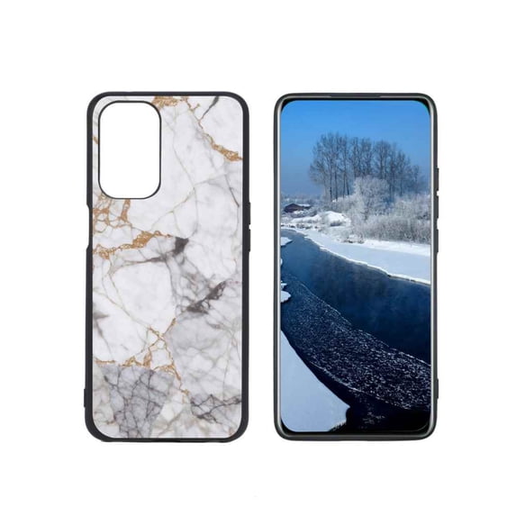 Compatible with OnePlus Nord N200 5G Phone Case, Marble-137 Case Men Women, Flexible Silicone Shockproof Case for OnePlus Nord N200 5G