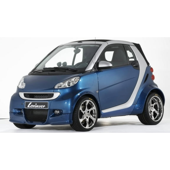 2008 Smart ForTwo by Lorinser Car - 12x18 Inch Laminated Poster - Stunning Detail and Bold Colors