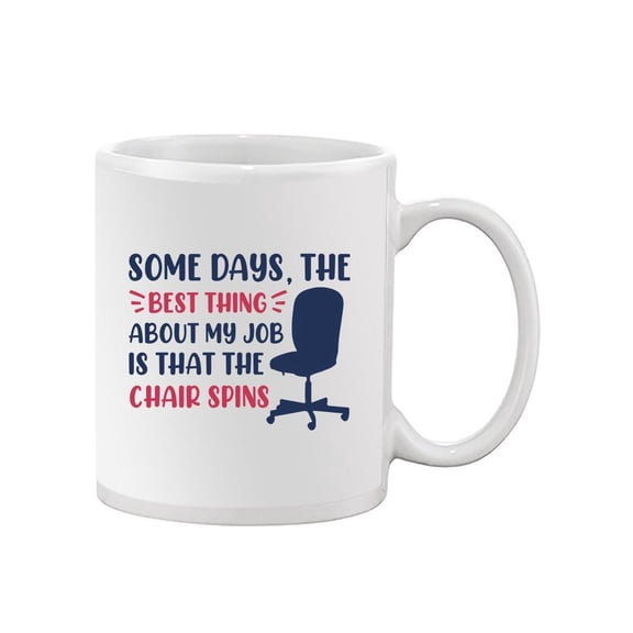 Best Thing About My Job. Mug - Smartprints Designs,