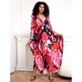 thumbnail image 3 of Sunforyou Plus Size Kaftan Dresses for Women Swimsuit Cover Up Beach Dresses Maxi Caftan Moo Moos for Women, 3 of 7